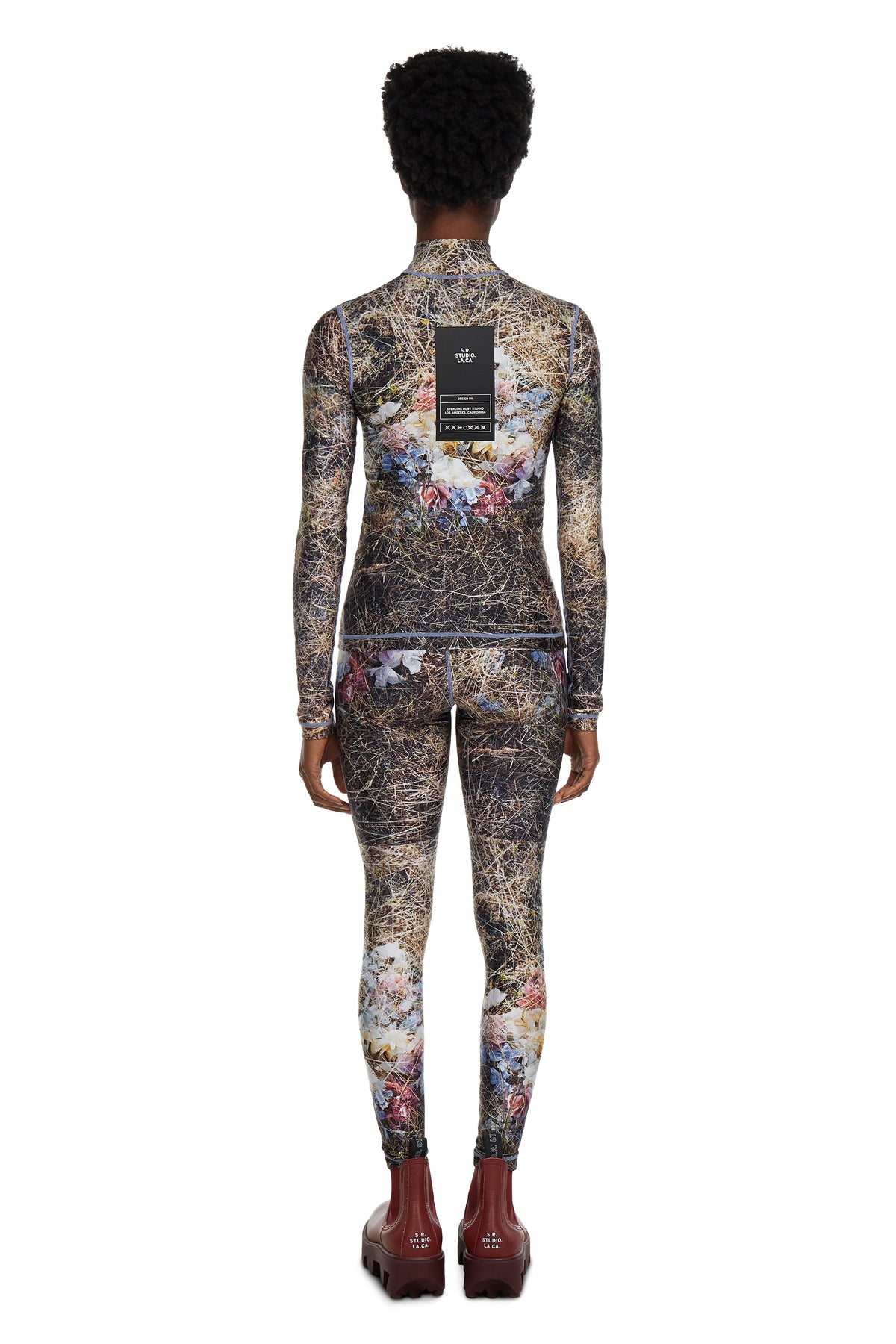 FLOWERS I SPANDEX LEGGING