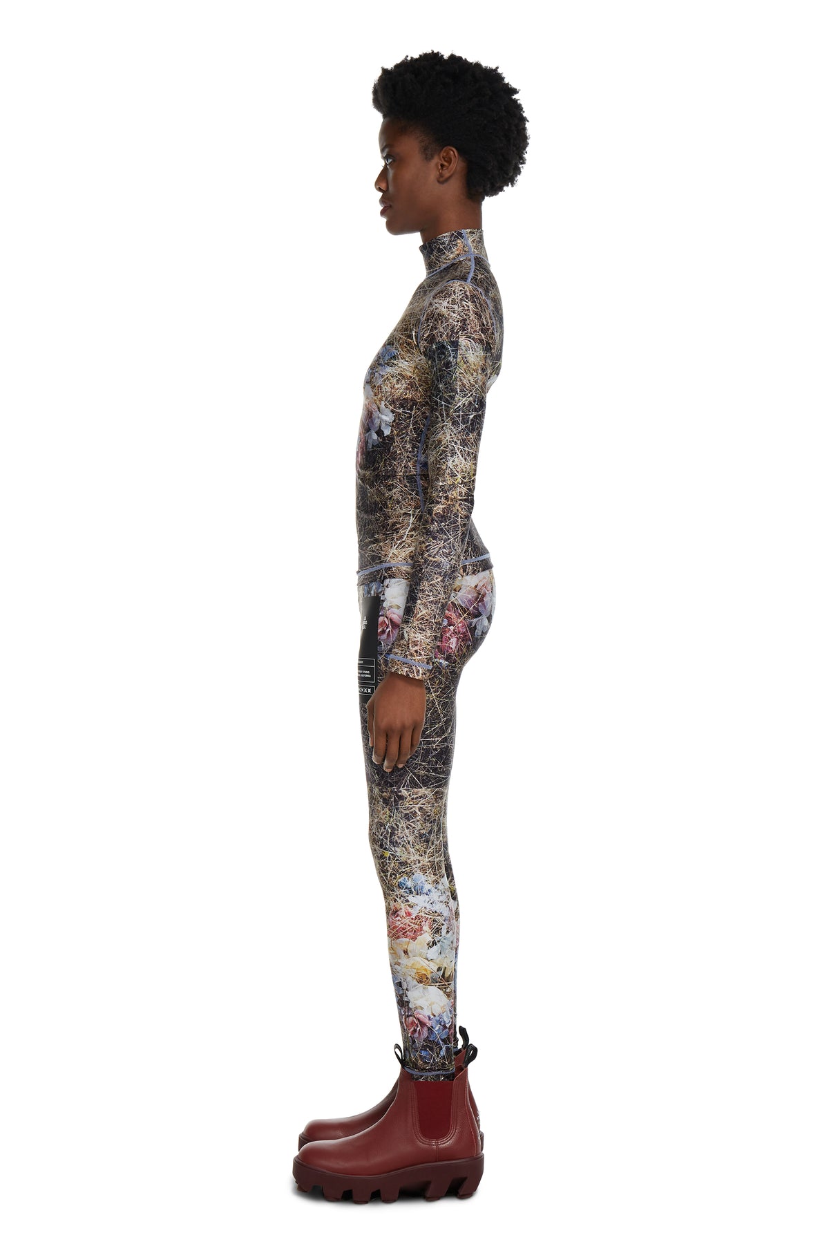 FLOWERS I SPANDEX LEGGING